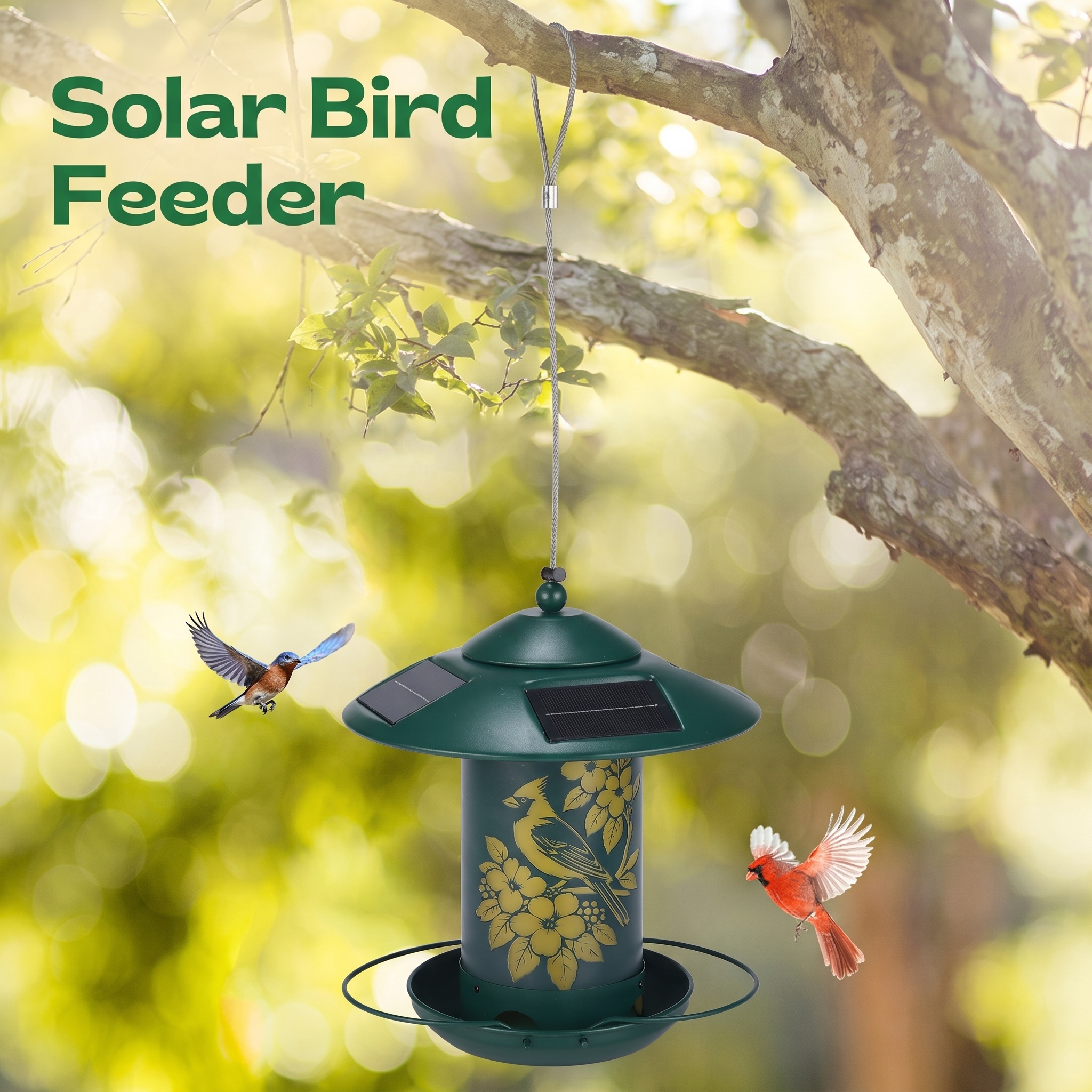 solar bird feeder - Image 9